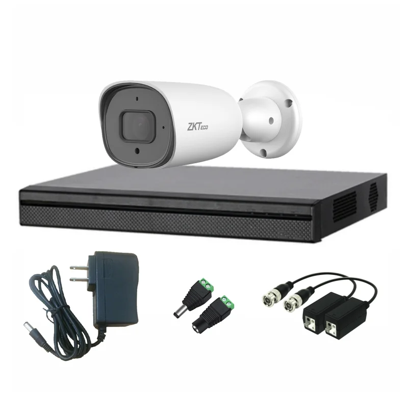 Kit de Camaras 1080P 20M de IR ZKTECO