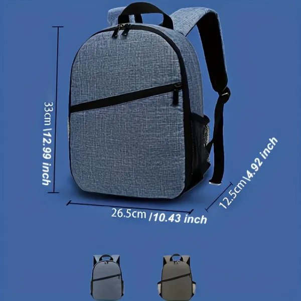 Miniatura de Mochila para Camara Fotografica Color Azul Marino